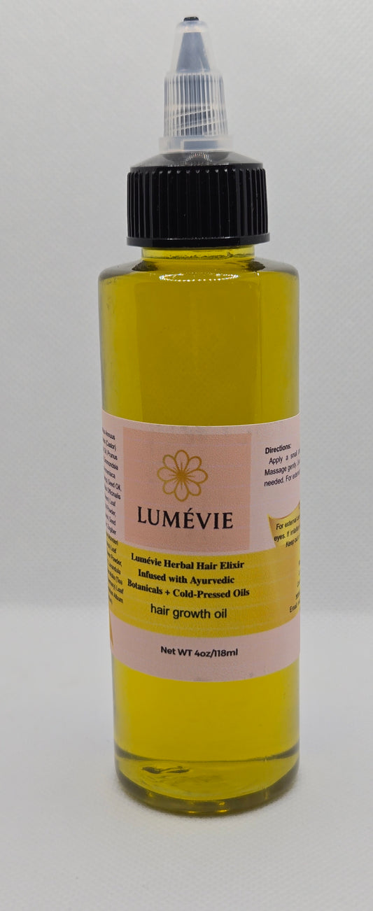 Infused herbal hair growth