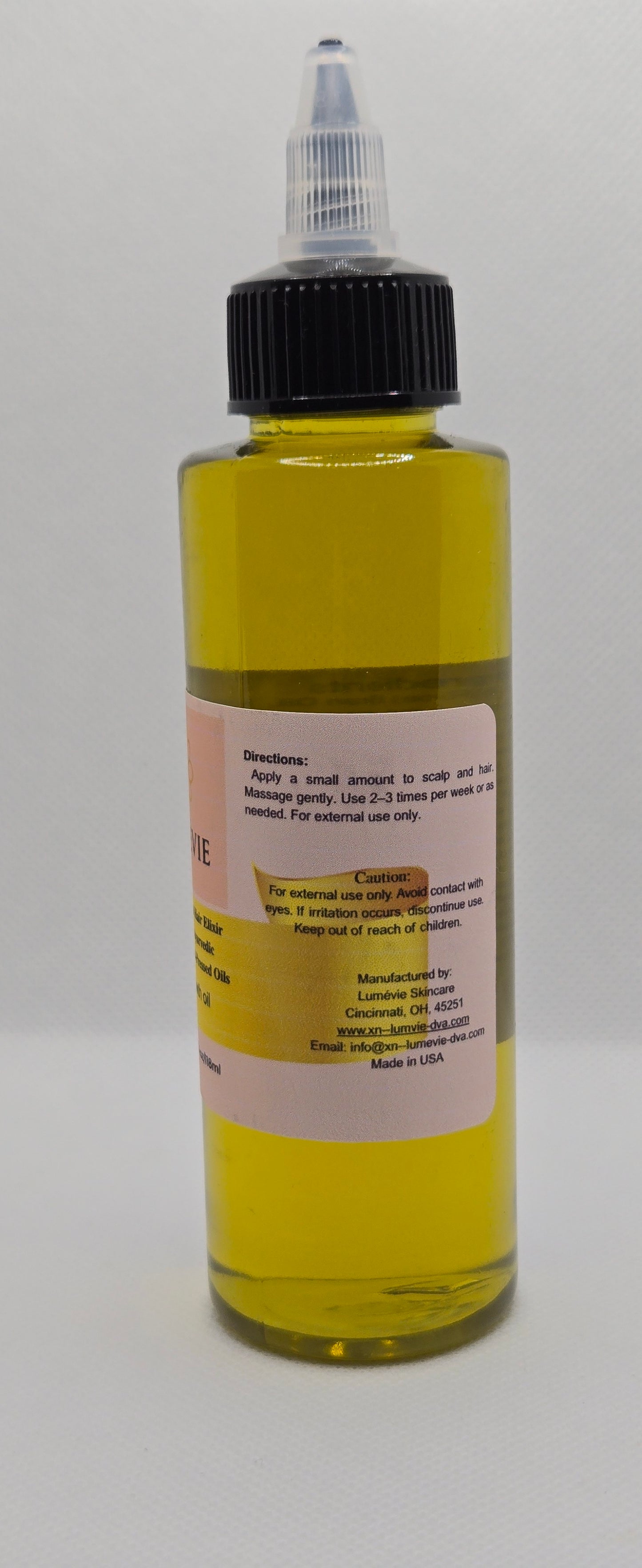 Infused herbal hair growth