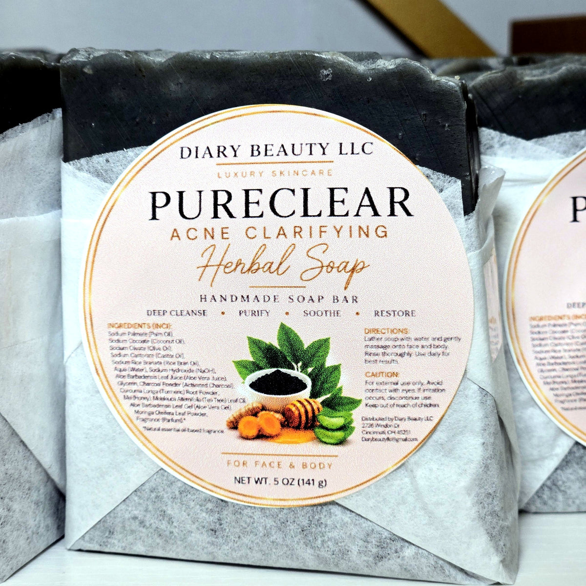 Lumévie PureClear Acne Clarifying Herbal Soap