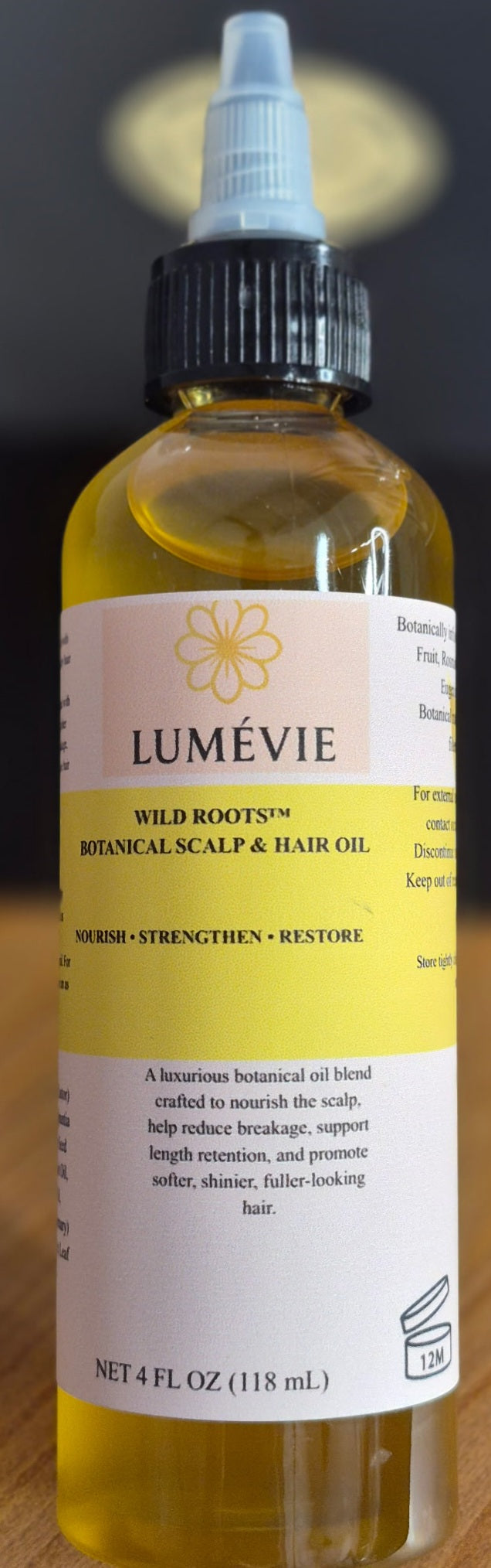 Lumévie Wild Roots™ Botanical Scalp & Hair Oil