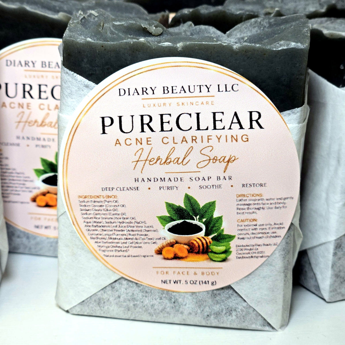 Lumévie PureClear Acne Clarifying Herbal Soap